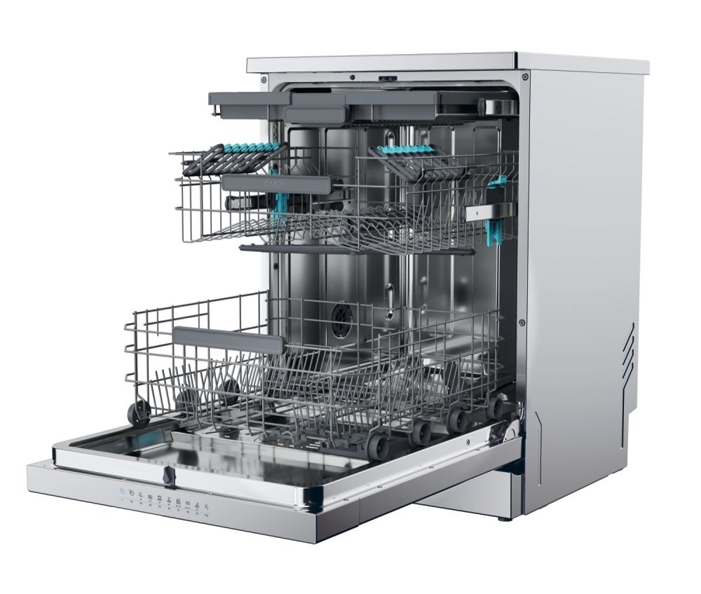 Candy CF 6B4S1PX inox, programok száma:8, szabadonálló, 10 terítékes mosogatógép