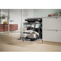 Candy CF 6B4S1PX inox, programok száma:8, szabadonálló, 10 terítékes mosogatógép