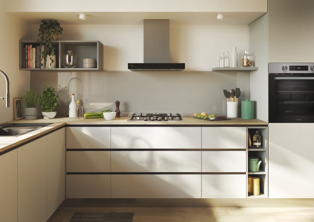 Candy CHG6D4WTX inox, beépíthető, gáz, főzőzóna:4, főzőlap