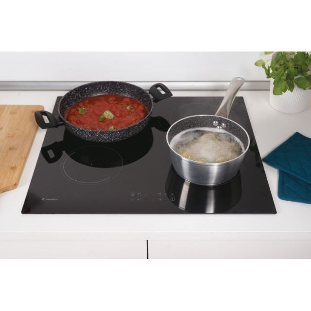 Candy CI642C/E1 fekete, beépíthető, indukciós, főzőzóna: 4, beépíthető méret: 56cm, főzőlap