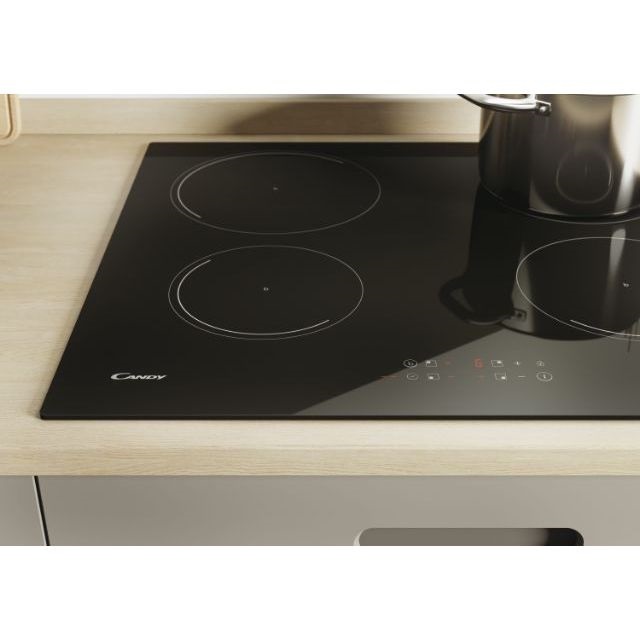 Candy CI642C/E1 fekete, beépíthető, indukciós, főzőzóna: 4, beépíthető méret: 56cm, főzőlap