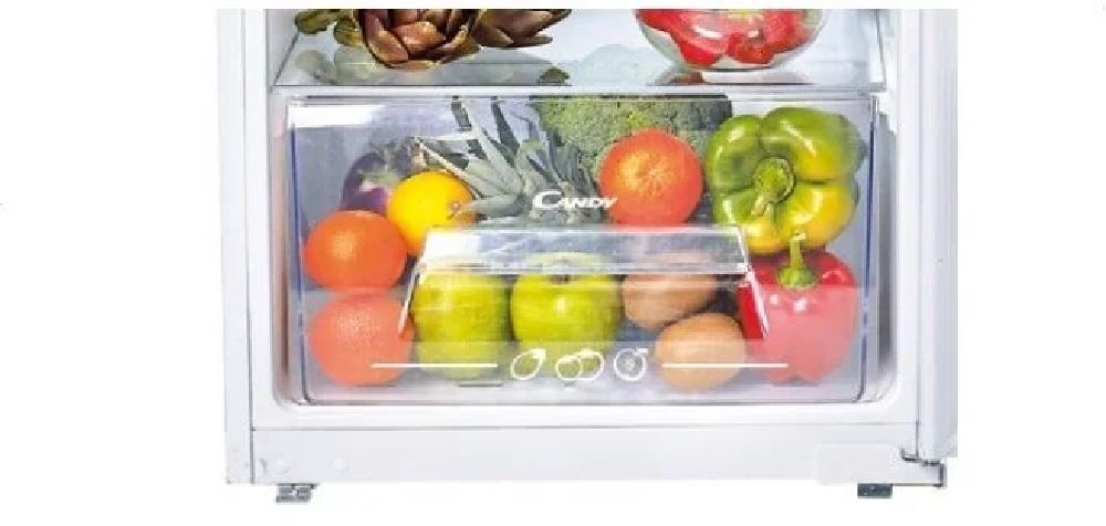 Candy CIL 220 EE/N fehér, egyajtós, beépíthető, Hűtő:197L, hűtőszekrény