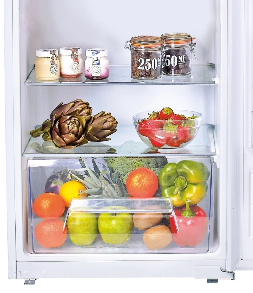 Candy CIO 225 EE/N fehér, egyajtós, beépíthető, Hűtő:163L, Fagyasztó:16L, hűtőszekrény