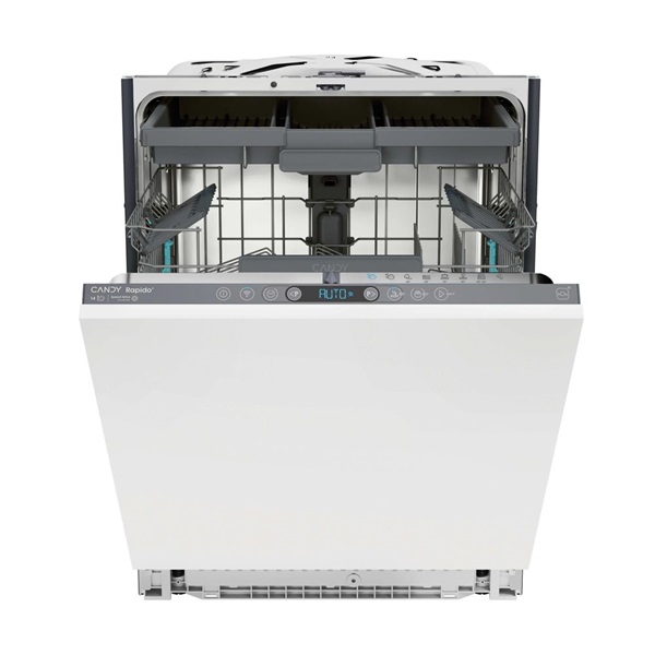 Candy CI 4C4F1A fehér, programok száma: 8, beépíthető, 14 terítékes mosogatógép