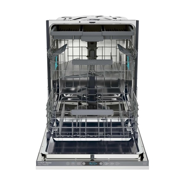 Candy CI 4C4F1A fehér, programok száma: 8, beépíthető, 14 terítékes mosogatógép