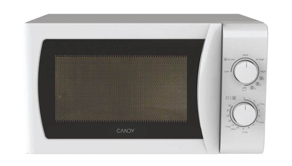 Candy CMG20SMW 1000W, 20literes, fehér, mikrohullámú sütő