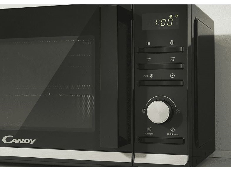 Candy CMGA20TNDB 1000W 20L fekete mikrohullámú sütő