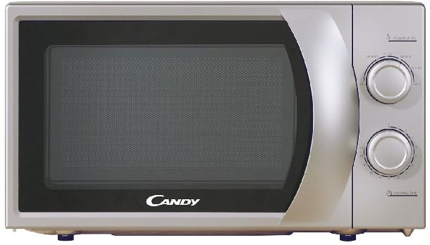Candy CMW 2070S 700W 20L ezüst mikrohullámú sütő