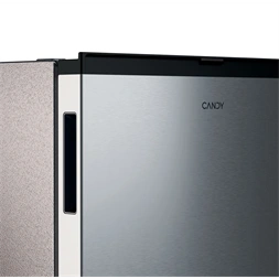 Candy CNOQ2S58EX inox, egyajtós, Hűtő:100+14L, hűtőszekrény