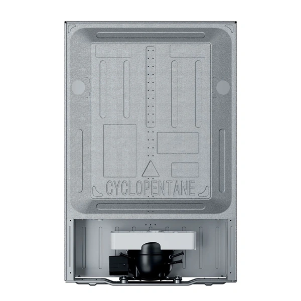 Candy CNOQ2S58EX inox, egyajtós, Hűtő:100+14L, hűtőszekrény