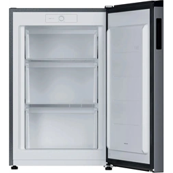 Candy CNUQ2L58EX inox, egyajtós, Fagyasztó:100L, fagyasztószekrény