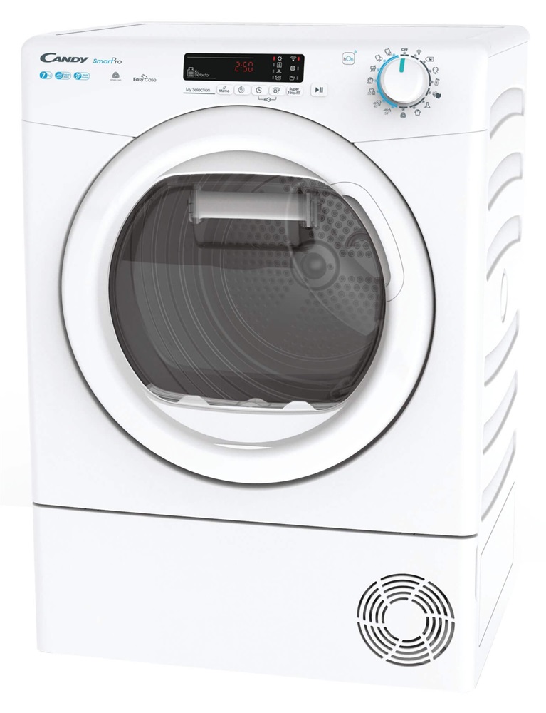 Candy CSO4H7A1DE-S fehér, 7 kg, hőszivattyús, keskeny, szárítógép (Újszerű)