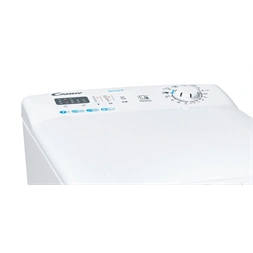 Candy CST27LET fehér, felültöltős, max.1200ford., 7 kg, mosógép (Használt - A)