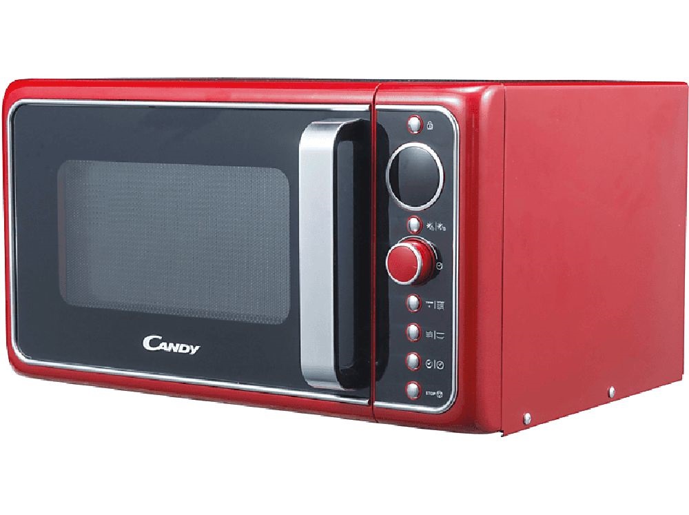 Candy DIVO G20CR 900W 20L piros mikrohullámú sütő