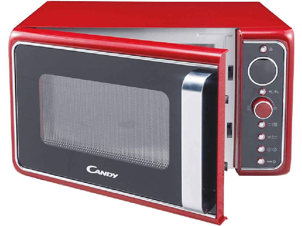 Candy DIVO G20CR 900W 20L piros mikrohullámú sütő