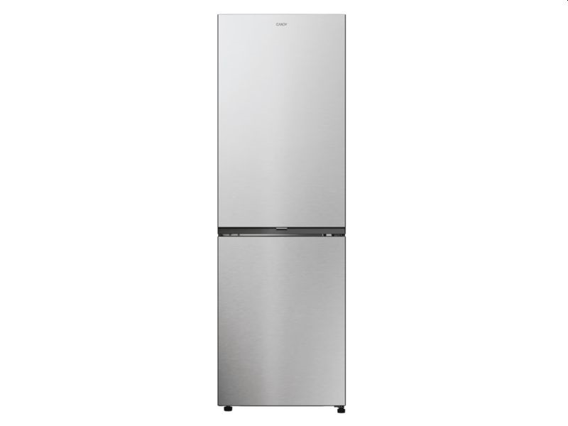 Candy ECN2CQTEX186 inox, alulfagyasztós, Hűtő:235L, Fagyasztó:120L, No frost hűtőszekrény