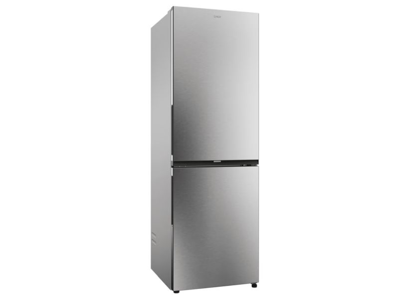 Candy ECN2CQTEX186 inox, alulfagyasztós, Hűtő:235L, Fagyasztó:120L, No frost hűtőszekrény