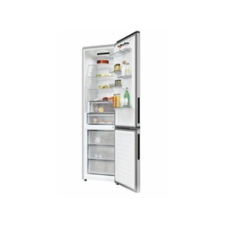 Candy ECN2CQTEX206 inox, alulfagyasztós, Hűtő:289L, Fagyasztó:120L, No frost hűtőszekrény
