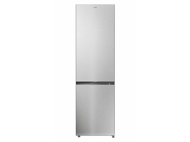 Candy ECN2CQTEX206 inox, alulfagyasztós, Hűtő:289L, Fagyasztó:120L, No frost hűtőszekrény