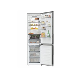 Candy ECN4CQTEX206 inox, alulfagyasztós, Hűtő:289L, Fagyasztó:120L, No frost hűtőszekrény