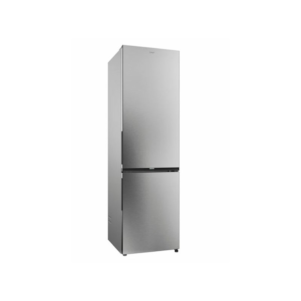 Candy ECN4CQTEX206 inox, alulfagyasztós, Hűtő:289L, Fagyasztó:120L, No frost hűtőszekrény