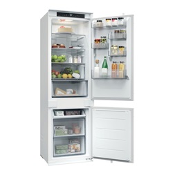 Candy ECNBQT3518E alulfagyasztós, beépíthető Hűtő: 178L, Fagyasztó: 73L, No Frost, hűtőszekrény