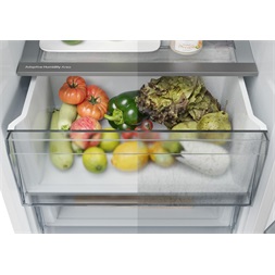 Candy ECNBQT3519EW alulfagyasztós, beépíthető, Hűtő: 211L, Fagyasztó: 73L, No Frost, hűtőszekrény