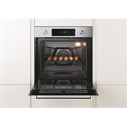Candy FCP825XL E0/E beépíthető fekete-inox sütő