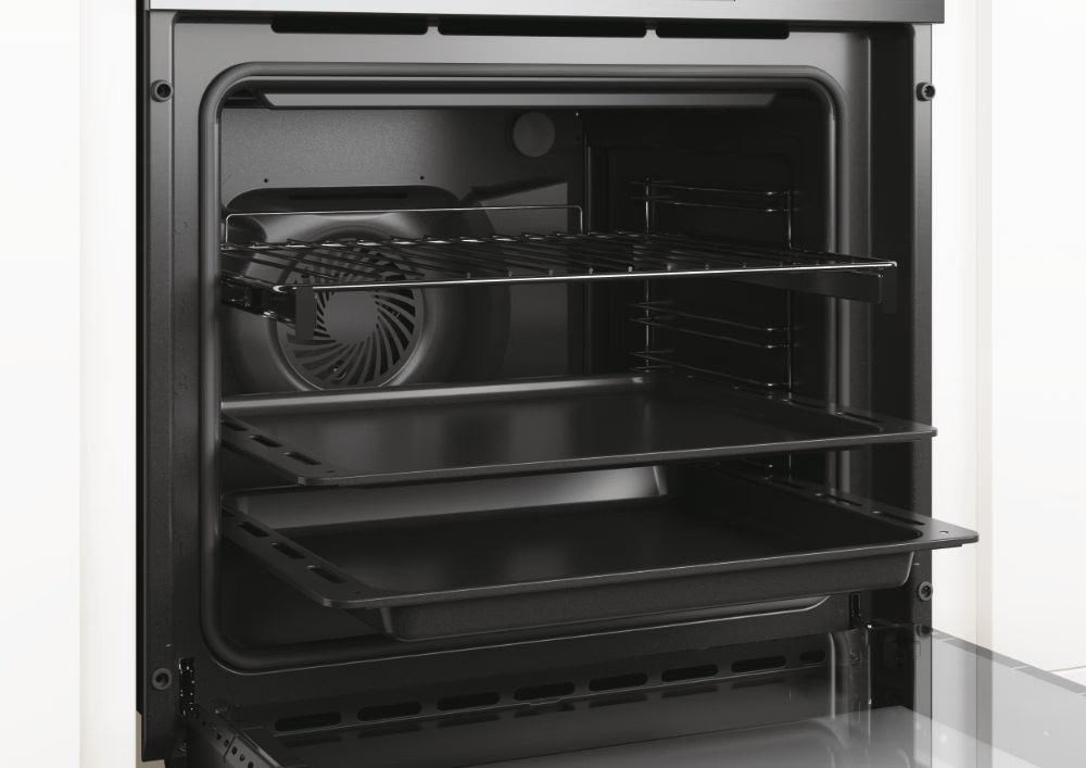 Candy FCP825XL E0/E fekete-inox, beépíthető, sütőtér: 70L, sütő