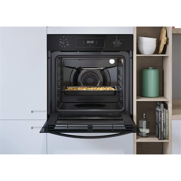 Candy F ACDI Z600 L fekete, beépíthető, sütőtér: 70liter, grill, légkeverés, sütő