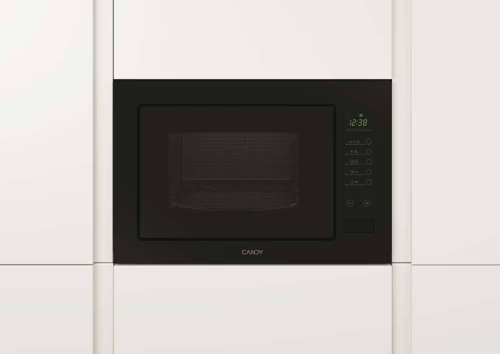 Candy MICG25GDFN 1000W 25L fekete beépíthető mikrohullámú sütő