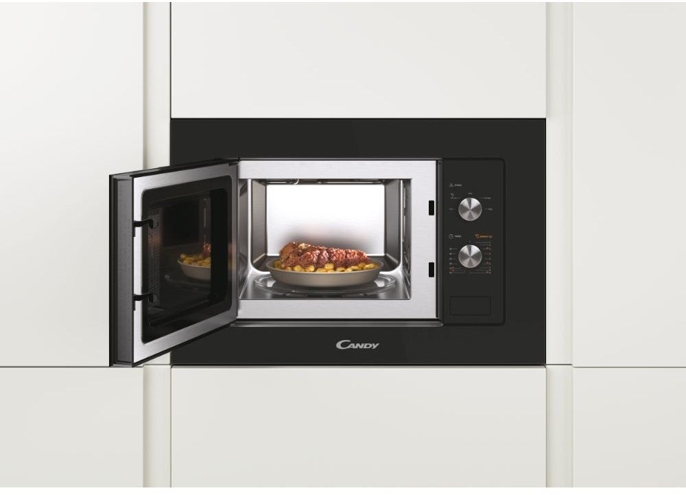 Candy MIS1730B 1000W 17L fekete beépíthető mikrohullámú sütő
