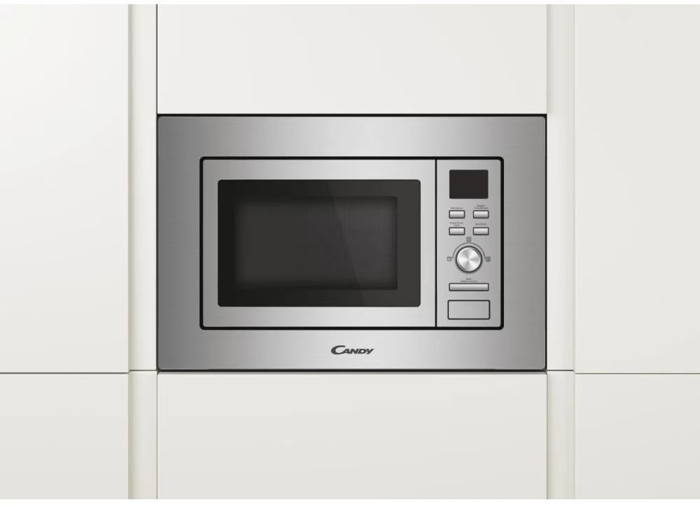Candy MIS1730X 1000W 17L inox beépíthető mikrohullámú sütő