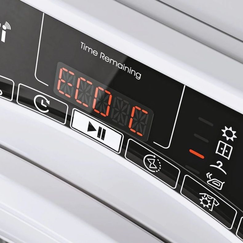 Candy RO4H7A2TEX-S fehér, 7 kg, hőszivattyús, keskeny, szárítógép