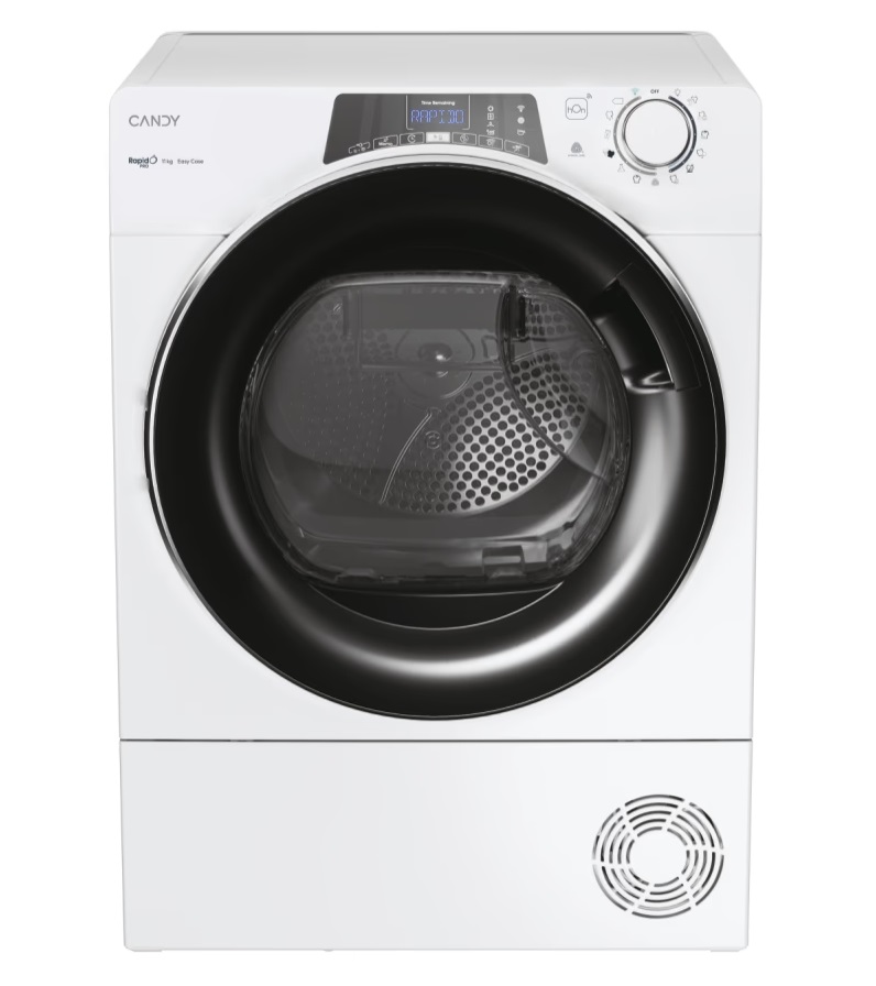 Candy RPEH11A2TCBEX-S fehér, 11 kg, hőszivattyús, szárítógép