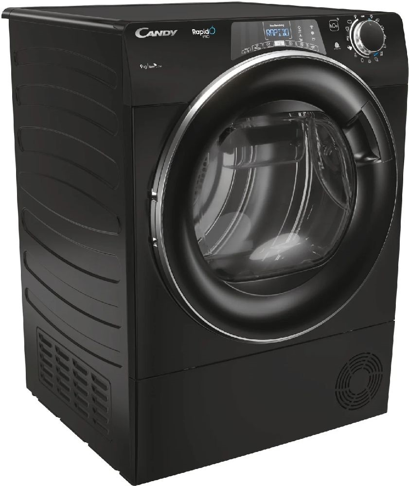 Candy RPEH9A2TBCEBX-S fekete, 9 kg, hőszivattyús, szárítógép