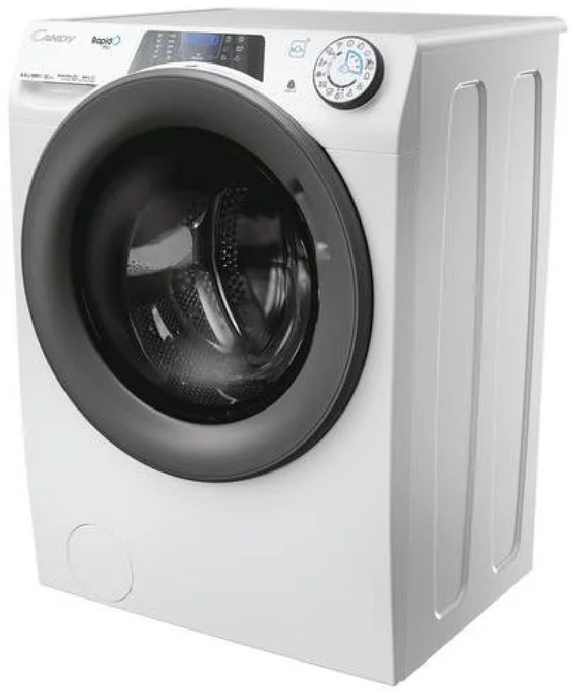 Candy RPW 4856BWR8-S fehér, elöltöltős, max.1400ford., 8 kg/5 kg, mosó-szárítógép