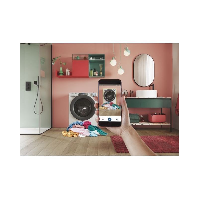 Candy RP 496BWMR/1-S fehér, elöltöltős, max.1400ford., 9 kg, mosógép