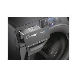 Candy RP 696BWMRR/1-S antracit, elöltöltős, max.1600ford., 9 kg, mosógép (Használt - B)