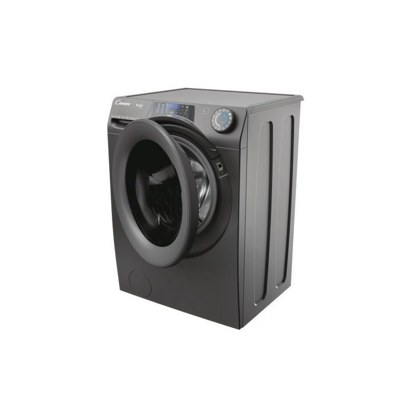 Candy RP 696BWMRR/1-S antracit, elöltöltős, max.1600ford., 9 kg, mosógép (Használt - B)