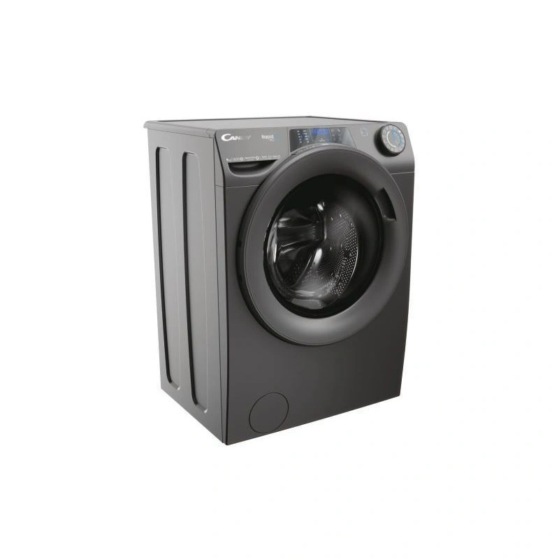 Candy RP 696BWMRR/1-S antracit, elöltöltős, max.1600ford., 9 kg, mosógép (Használt - B)