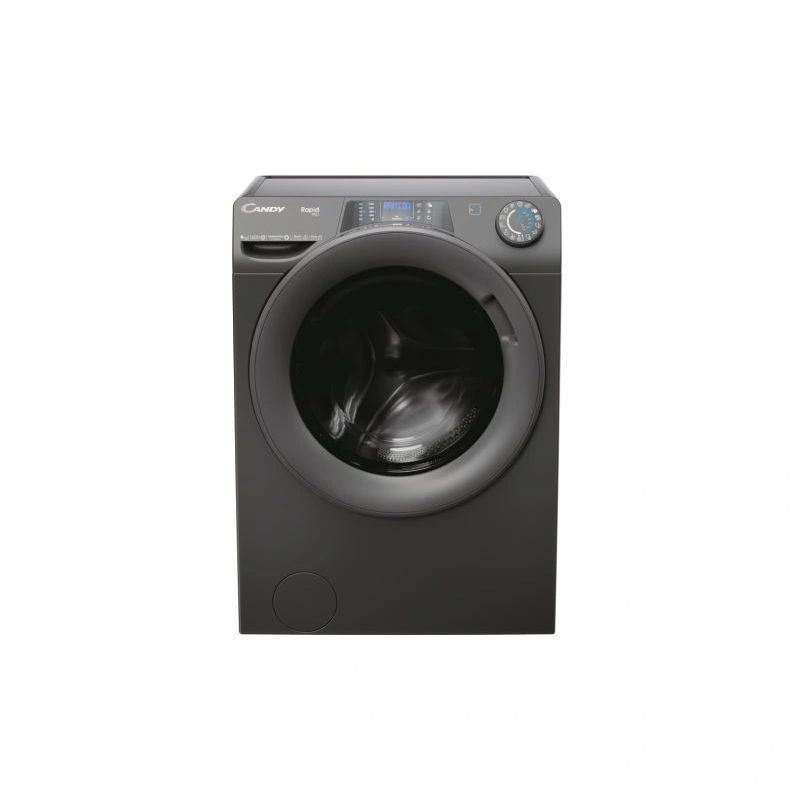 Candy RP 696BWMRR/1-S antracit, elöltöltős, max.1600ford., 9 kg, mosógép (Használt - B)
