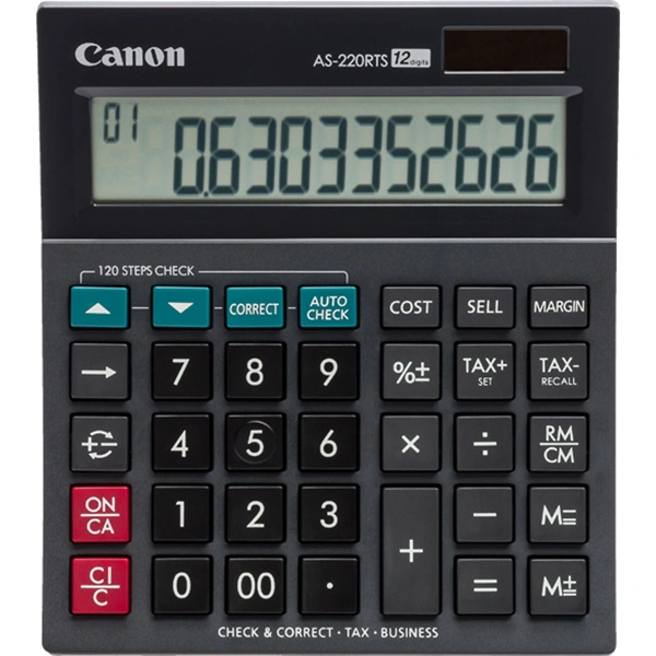 Canon AS-220RTS asztali számológép