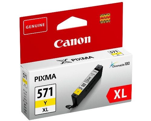 Canon CLI-571 sárga XL tintapatron