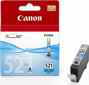 Canon CLI-521C cián tintapatron