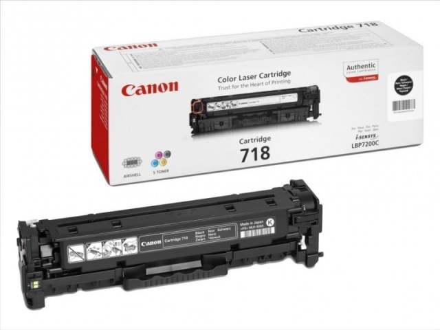 Canon CRG-718Bk fekete toner