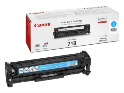 Canon CRG-718C cián toner