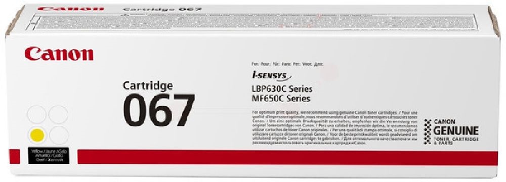 Canon CRG067 sárga toner