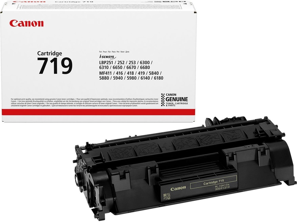 Canon CRG-719 fekete toner (Újracsomagolt)