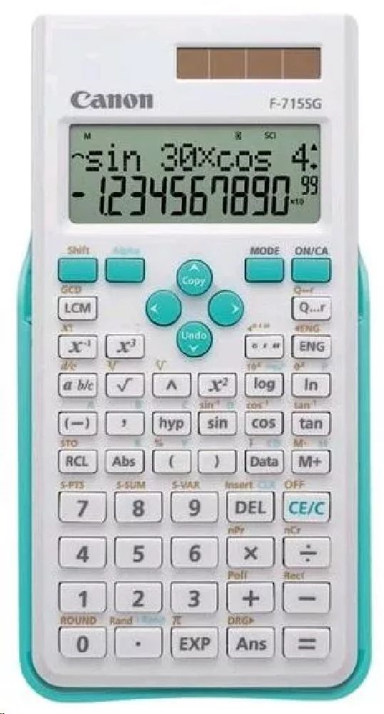 Canon F-715SG fehér-kék tudományos számológép